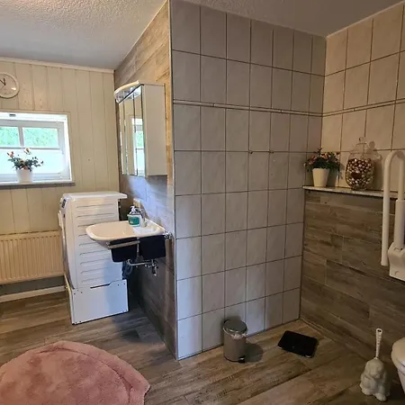 Naturhof Buschwiesen - Nandu Apartamento Wilsum